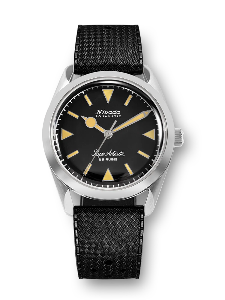 Tropical rubber strap, black