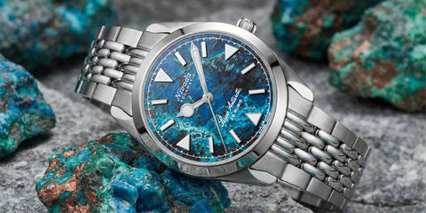 Nivada Grenchen X Chronofactum Antarctic Chrysocoll