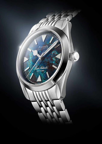 Nivada Grenchen X Chronofactum Antarctic Chrysocoll