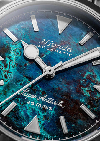 Nivada Grenchen X Chronofactum Antarctic Chrysocoll