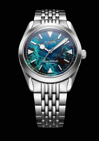 Nivada Grenchen X Chronofactum Antarctic Chrysocoll