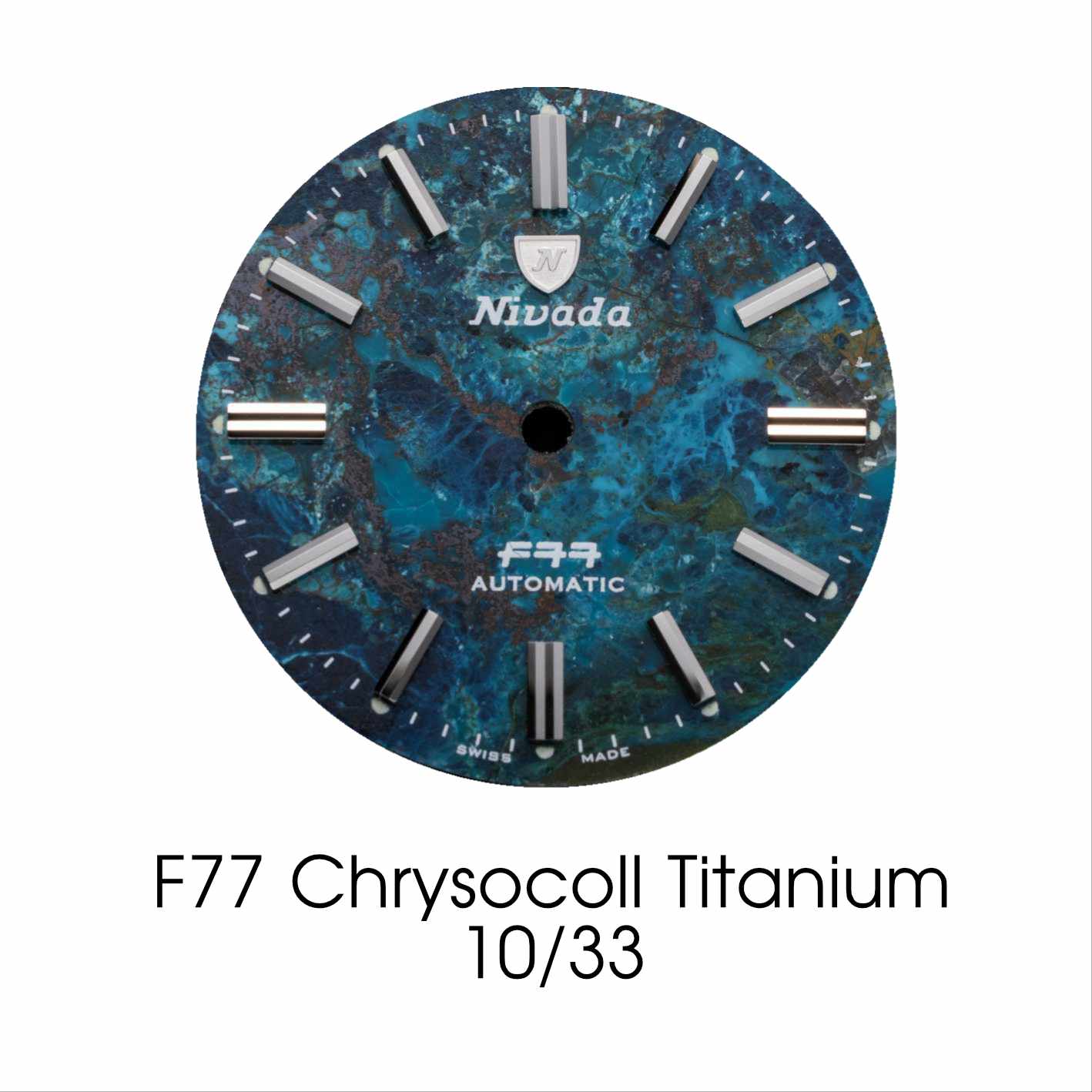 Nivada Grenchen F77 Titanium Chrysocoll Special Edition