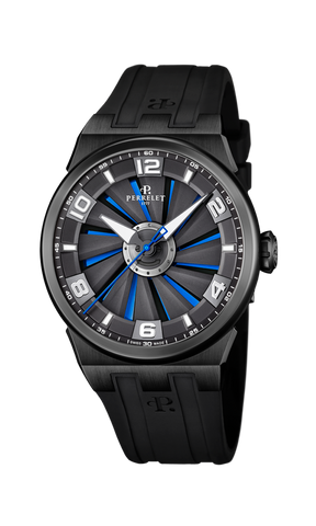 Perrelet Turbine Evo Black-Blue A4063