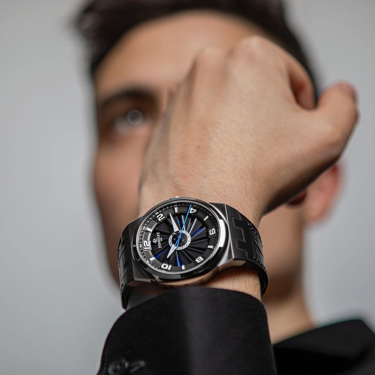 Perrelet Turbine Evo Blue A4062 – chronofactum.com