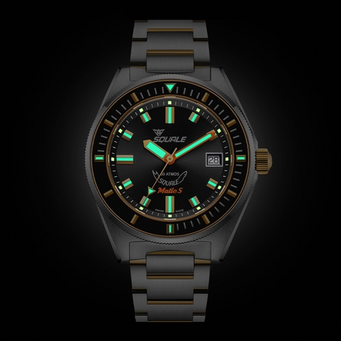 Squale Matic S Two-Tone MATICGBKBK