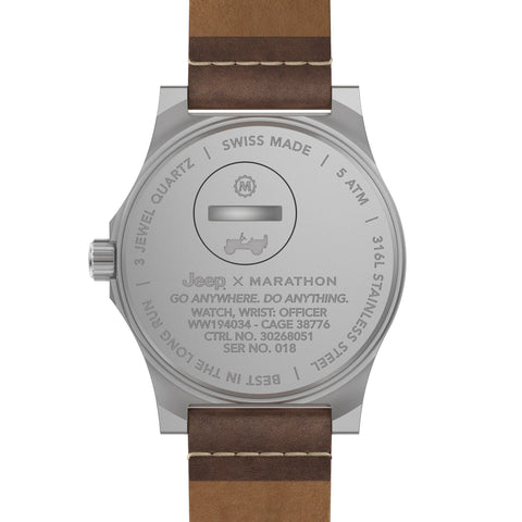 41mm Jeep® Willys SSGPQ (Officer's Quartz) - WW194034SS