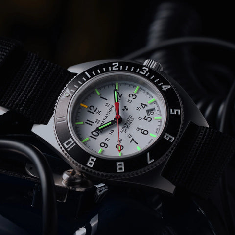 MARATHON 41mm Arctic Steel Navigator w/ Date Automatic (Arctic SSNAV-D Auto) - WW194030SS