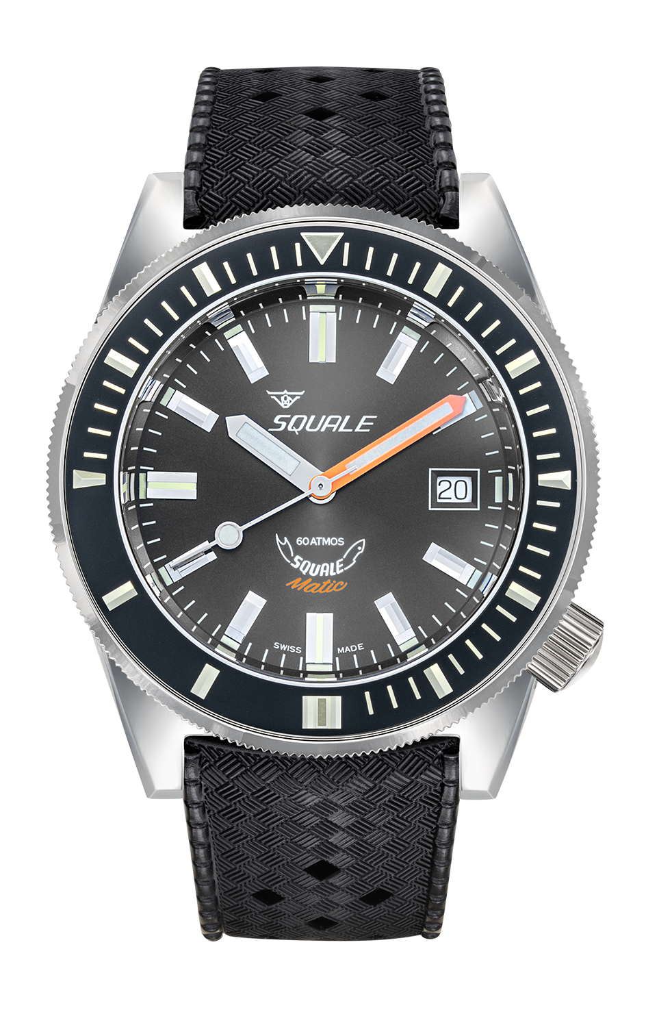 Tropical rubber strap black