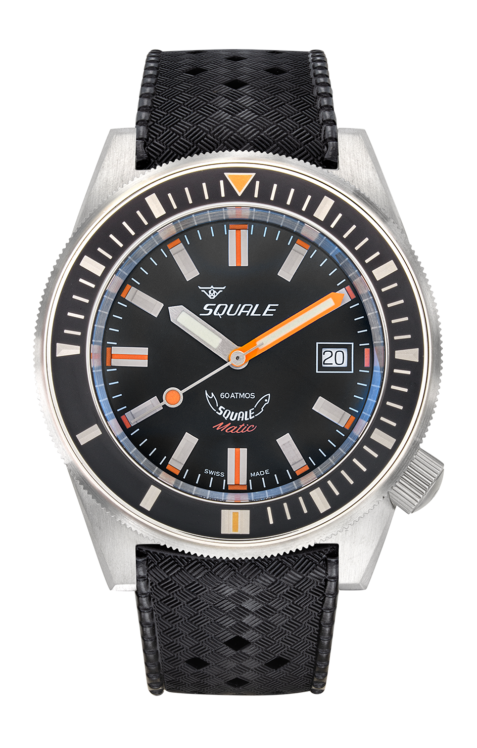 Tropical rubber strap black