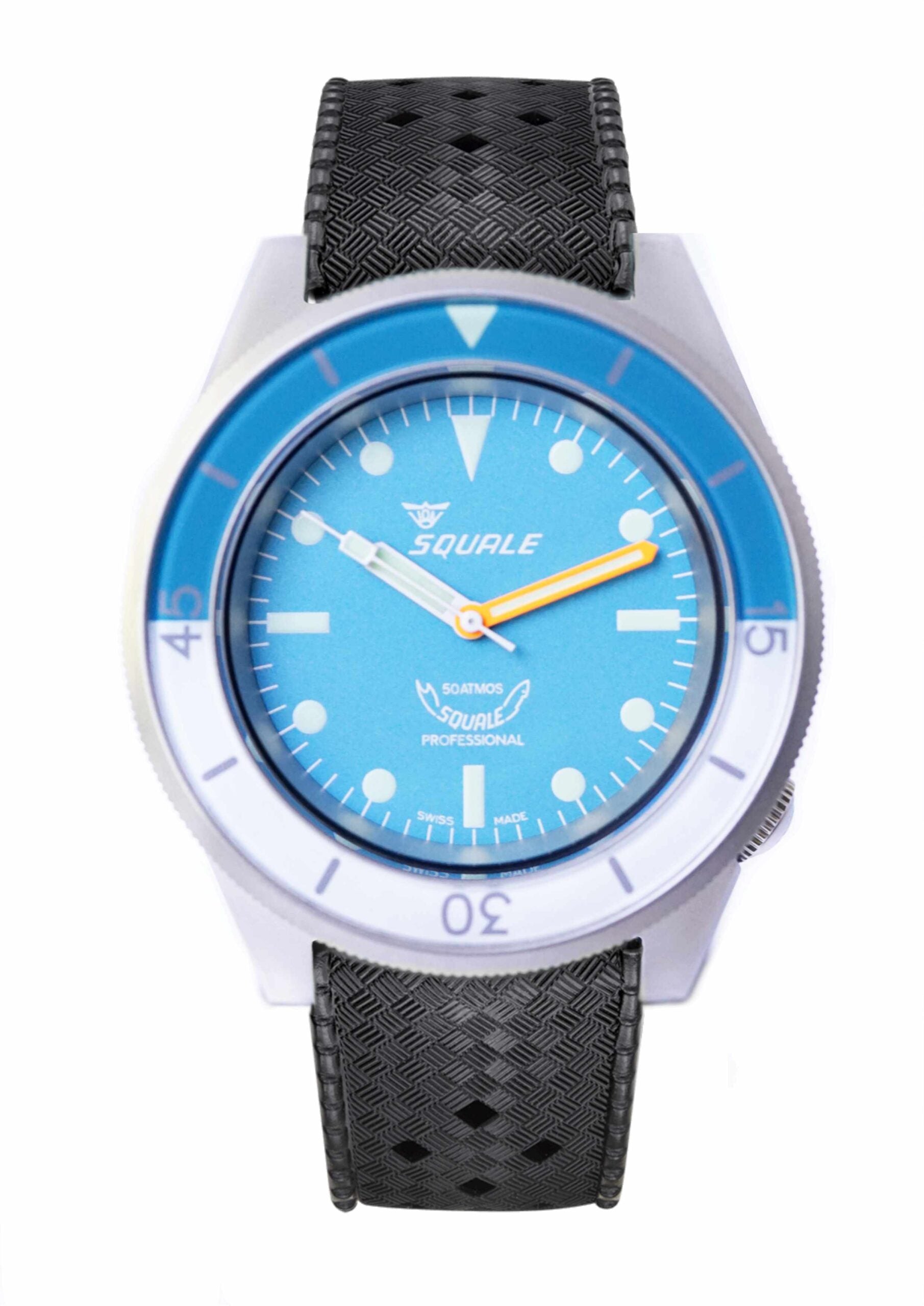Set: Azure Bonetto Rubber + Squale Tropical Rubber