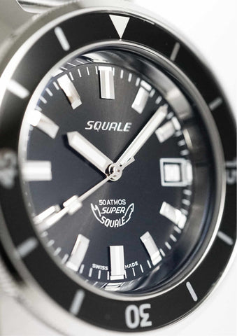 Squale 1521 50 Atmos Super - Black
