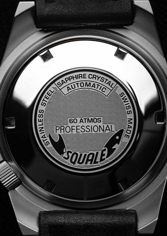 Squale 1521 Black Blasted 1521BKBL