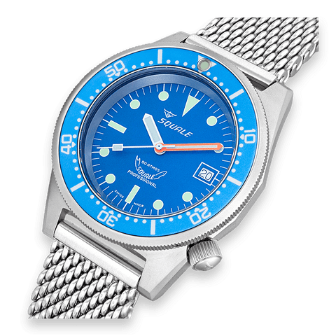 Squale 1521 Blue Blasted 1521BLUEBL