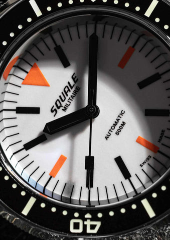 Squale 1521 Militaire White 1521FUMIWT