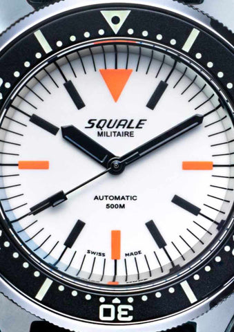Squale 1521 Militaire White 1521FUMIWT