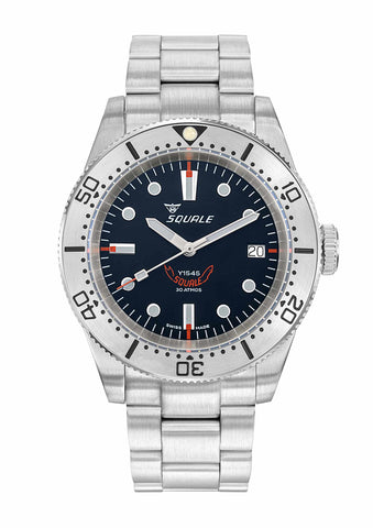 Squale 1545 Black Steel 1545SSBK
