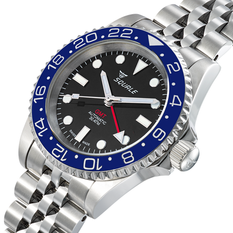Squale 1545 GMT Blue Special Edition