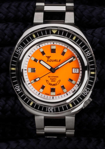 Squale 2001 Reverse Orange 2001BKOR