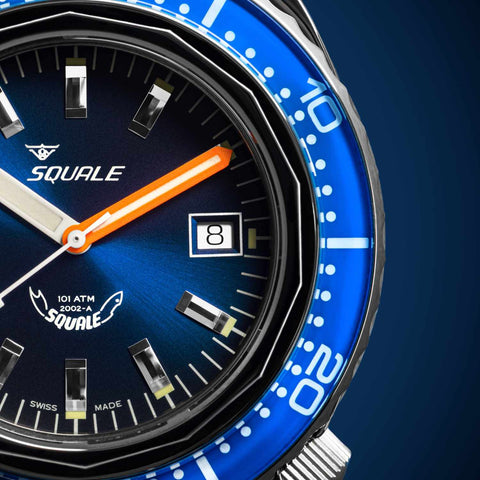 Squale 2002 Blue 2002.SS.BL.BL