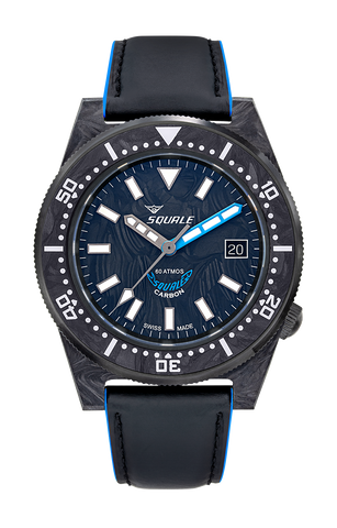 Squale T-183 Forged Carbon Blue T183AFCBL
