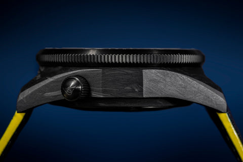 Squale T-183 Forged Carbon Yellow T183AFCY