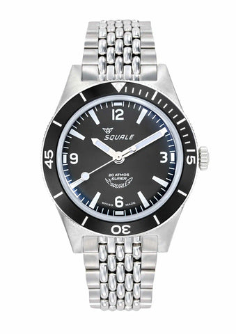 Super Squale Numerals Black SUPERMBKBK