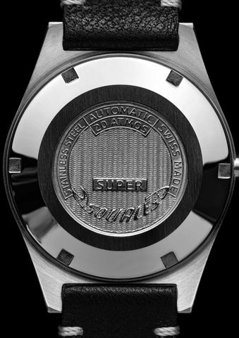 Super Squale Numerals Black SUPERMBKBK