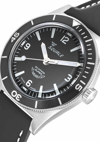 Super Squale Numerals Black SUPERMBKBK
