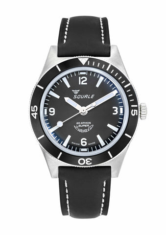 Super Squale Numerals Black SUPERMBKBK