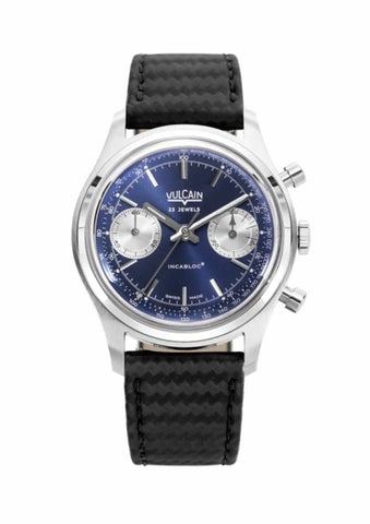 Vulcain Chronograph Black-Silver
