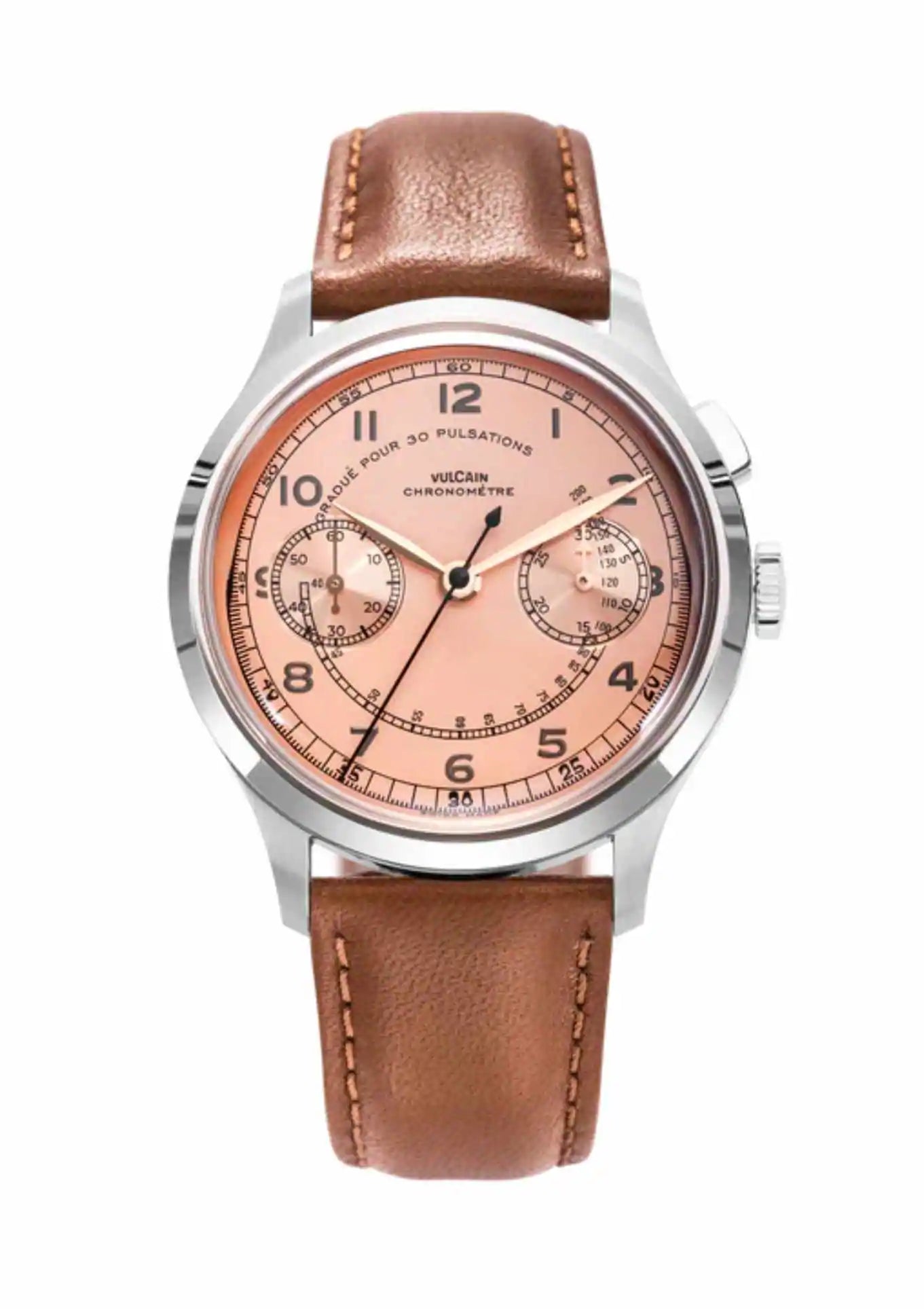 Brown leather strap