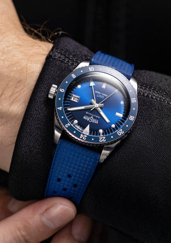 Vulcain Skindiver Nautique GMT Blue Limited Edition 680174B37
