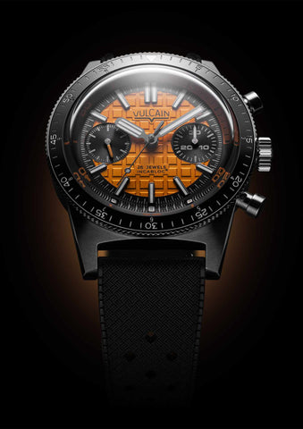 Vulcain X Chronofactum Skindiver Chronograph 1973 Orange