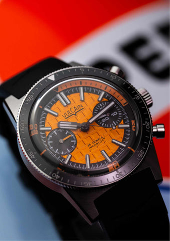 Vulcain X Chronofactum Skindiver Chronograph 1973 Orange