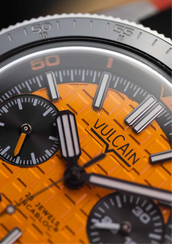 Vulcain X Chronofactum Skindiver Chronograph 1973 Orange