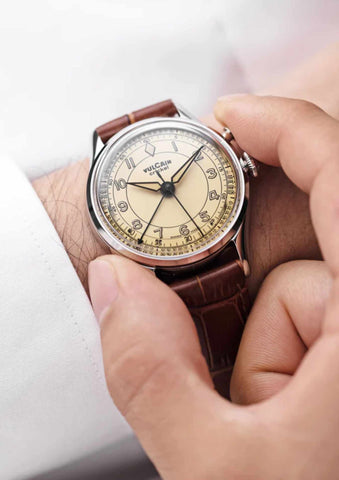 Vulcain Cricket Classique 36 Brown