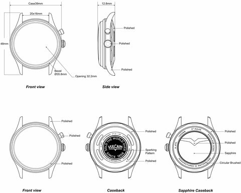 Vulcain Cricket Tradition 39 Eggshell