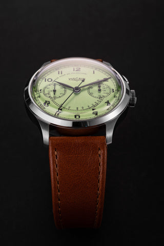 Vulcain Monopusher Green 650167A98