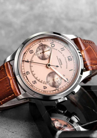 Vulcain Monopusher Salmon