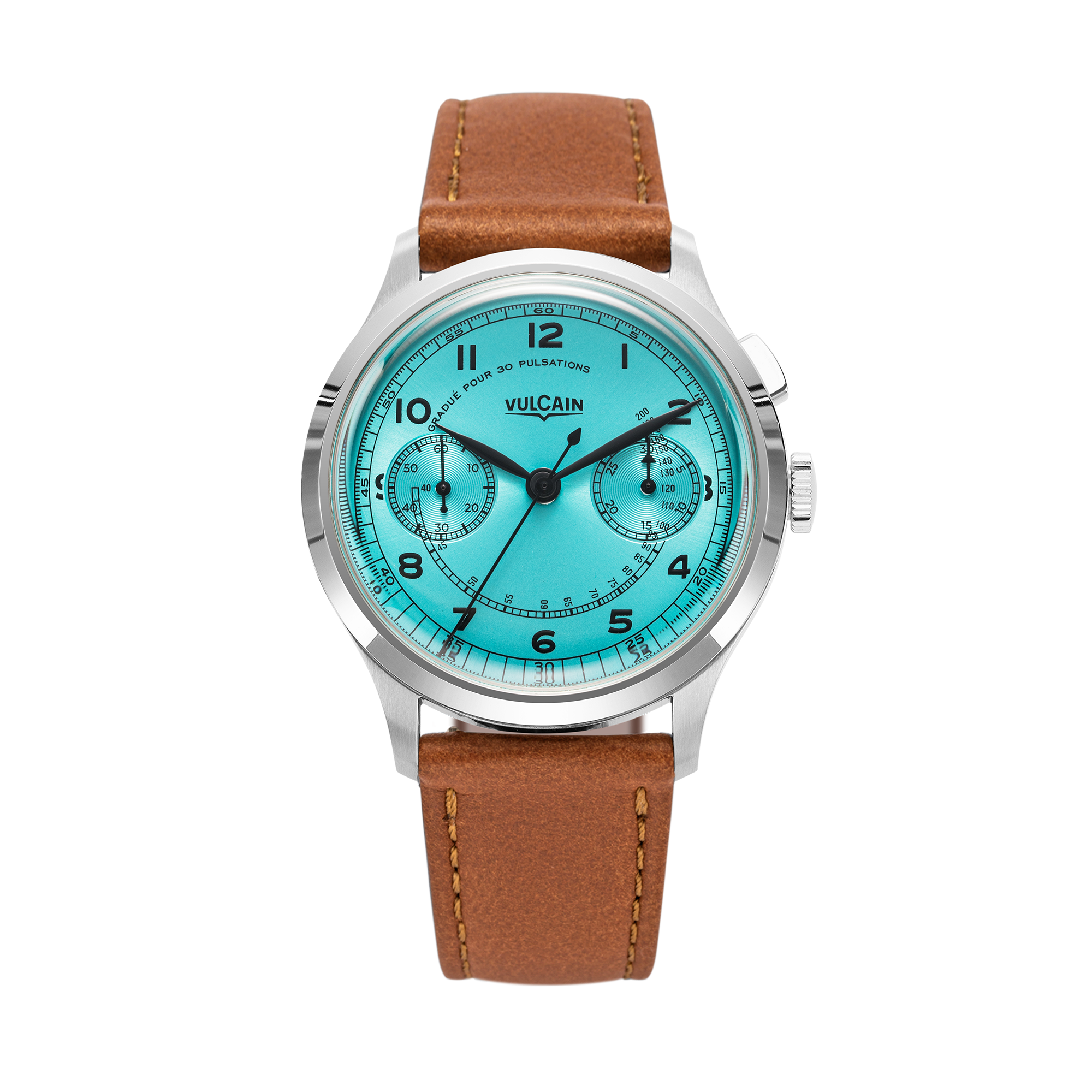 Brown leather strap