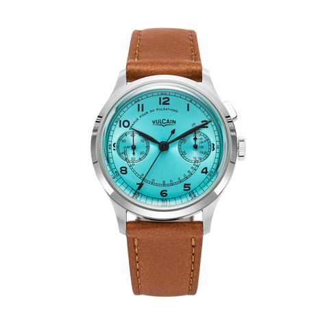 Vulcain Monopusher Turquoise 650167A38