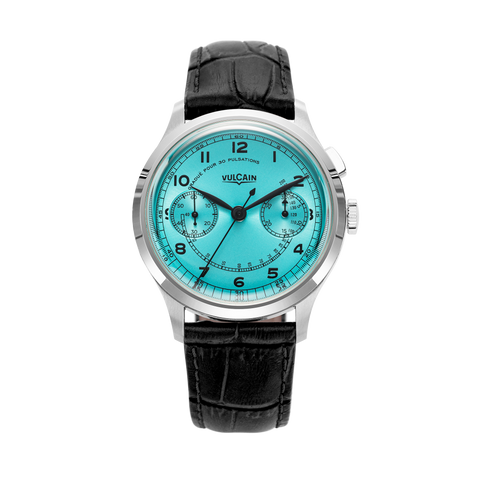 Vulcain Monopusher Turquoise 650167A38