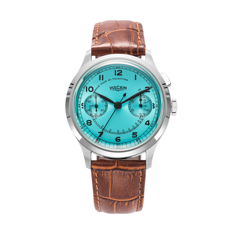 Vulcain Monopusher Turquoise 650167A38
