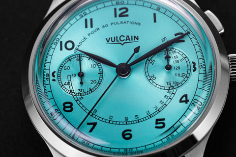 Vulcain Monopusher Turquoise 650167A38