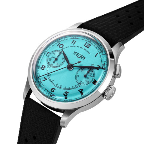 Vulcain Monopusher Turquoise 650167A38