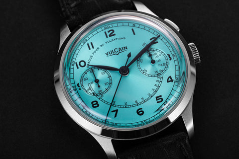 Vulcain Monopusher Turquoise 650167A38