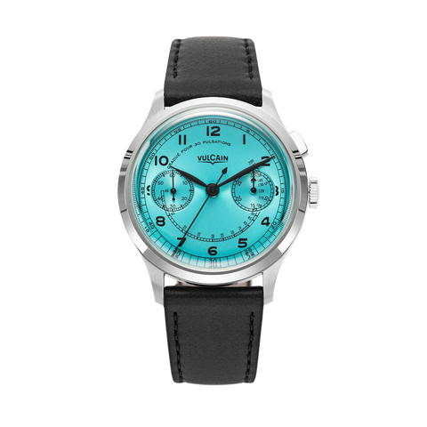Vulcain Monopusher Turquoise 650167A38