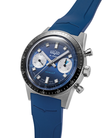 Vulcain Skindiver Chronograph Blue 590176B37
