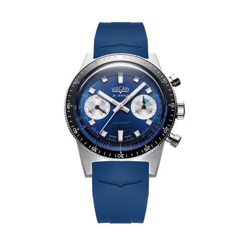 Vulcain Skindiver Chronograph Blue 590176B37