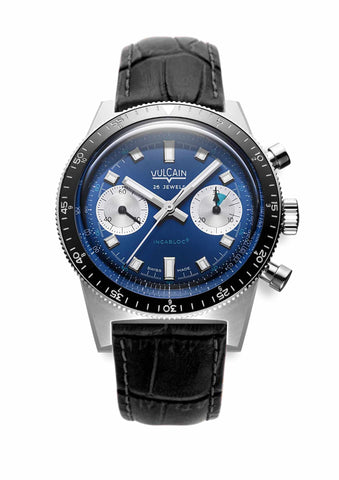 Vulcain Skindiver Chronograph Blue 590176B37